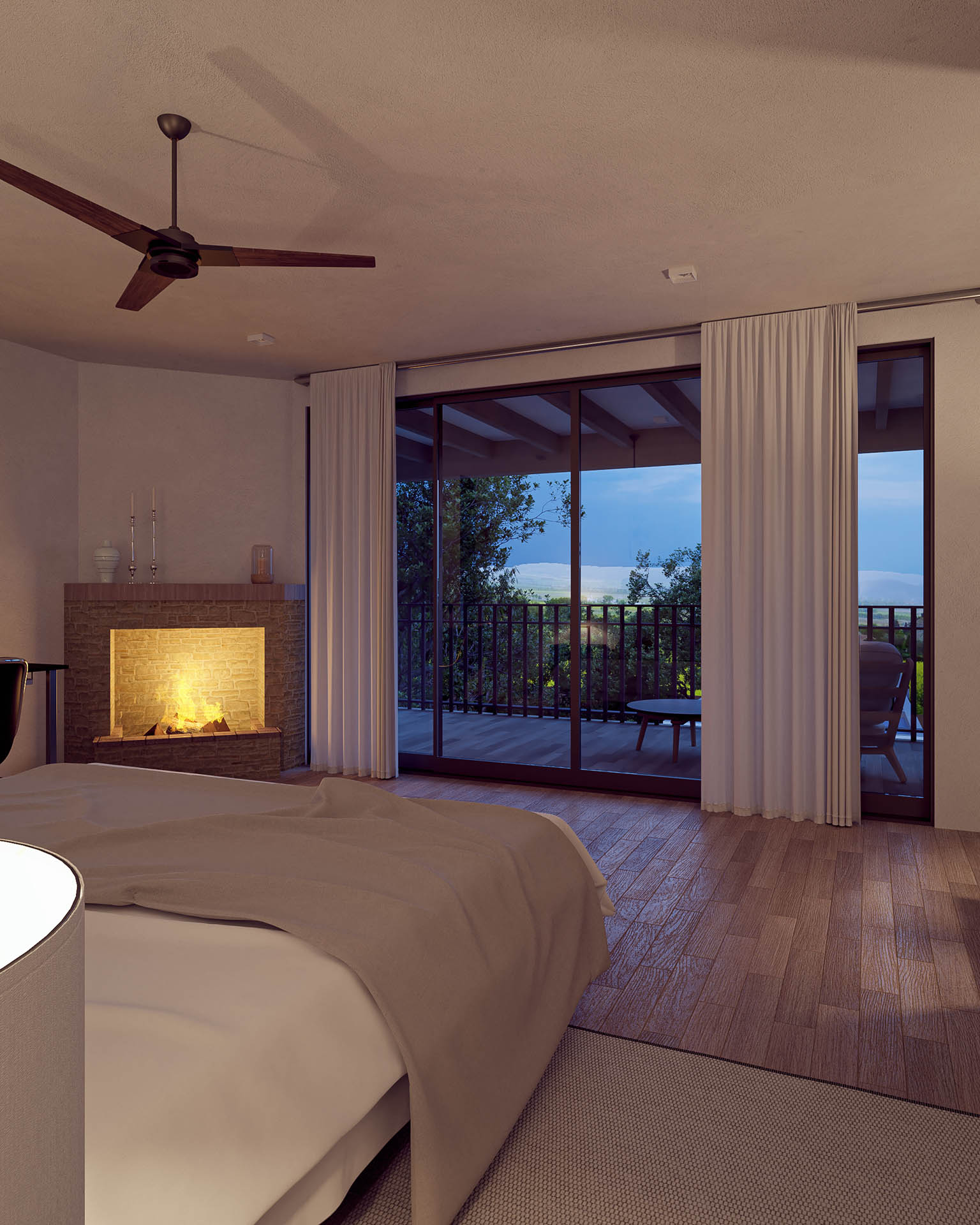 Recámara Suite / Noche